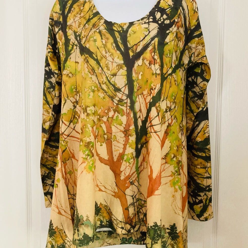Soft Surroundings New Top SZ S,M Tunic Length Super Soft Fabric!